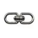 Вертлюг Нержавеющий Krepfield 5 мм петля-петля ART 8254 А4 4 шт.