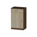 Тумба Furnistyle Лайф 10887 55x90x40 см ЛДСП цвет дуб экспрессив/макиато