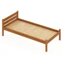 Кровать Solarius 90klolha-190-full 90x190 см массив сосны цвет ольха