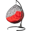 Кресло подвесное Bigarden geminipromoR Gemini 2-х местные до 160 кг черный