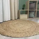 Ковер джут Inspire Nils круг ø100 см цвет коричневый