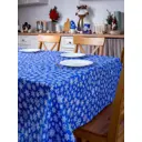 Скатерть на стол Colorprint Snow прямоугольная 120x138 см цвет синий, белый