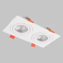 Светильник карданный Imex Il.0029.0008-2-wh 2 м² под отверстие 8.5 см цвет белый