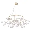 Светильник подвесной Crystal lux 1692.245d 45 ламп цвет золото