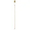 Светильник подвесной светодиодный Crystal lux 1400/221 2 м² нейтральный белый свет цвет жёлтый/золотой