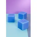 Набор свечей Crystal Trees "Калейдоскоп" 7.5x7.5 см цвет голубой 3 шт
