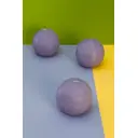 Набор свечей Crystal Trees "Туманное утро" цвет светло-серый d80 3 шт