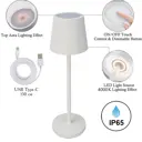 Настольная лампа светодиодная Arte lamp A1616lt-1wh нейтральный белый свет цвет белый