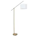 Торшер Arte lamp A4054pn-1pb цвет оранжевый/медный