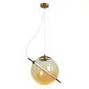 Светильник подвесной светодиодный Arte lamp A3230sp-1pb 2 м² нейтральный белый свет цвет оранжевый/медный