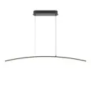 Светильник подвесной светодиодный Maytoni Mod243pl-l18bk 5 м² регулируемый белый свет цвет черный