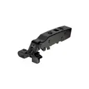 Мебельная петля Hettich Sensys 8638I для дверей из алюмин. профиля 19 мм накладная угол откр 95 градусов с доводчиком черный обсидиан 6 шт