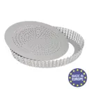 Форма для выпечки перфорированная Patisse Silver 28x3.50x28 см сталь цвет серебристый