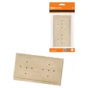 Накладка на бревно Tdm electric универсальная НБУ 1Пx2 92x167 мм береза