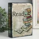 Шкатулка-книга "Книжный клуб" 4.5x13x18 см