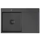 Врезная мойка Mixline 552922 78x50x20 см нержавеющая сталь цвет графитовый