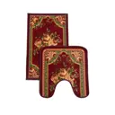 Коврик декоративный нейлон Нью Соса 20540-45220-58 комплект 50x80+57x60 см цвет red