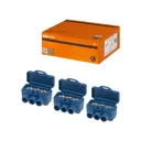 Клемма винтовая изолированная Tdm electric КВИ-3 6 мм цвет синий