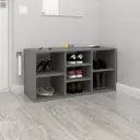 Шкаф для обуви Velardy Home Place Pro 90x45x35 см 7 полок ЛДСП цвет графит