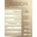 Рулонная штора Lm decor Фьюжн 20-01 светло-бежевый 38x160 2001038