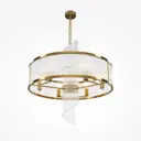 Люстра подвесная Maytoni Mod174pl-06g 6 ламп 18 м² цвет золото