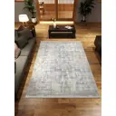 Ковер Otto Stella 0580A L.Grey-White 80x150 см Полипропилен цвет Бежевый