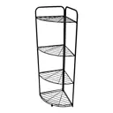 Стеллаж с секциями Butler 35x120x35 см нагрузка до 5 кг сталь цвет черный