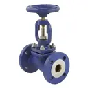 Клапан запорный сильфонный Dn.ru D090-01622 Ду32 Ру40 1 1/4" сталь