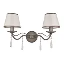 Настенный светильник Arte perfetto luce 3334.1285.2w.gr цвет серый