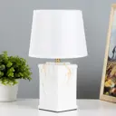 Настольная лампа Risalux лианн E14 40 Вт 18.8x17.8x30.5 см ln1002 9947760 цвет белый