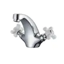Смеситель для раковины D-lin D110806 двухвентильный цвет хром