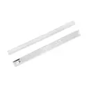 Трубка термоусадочная Tdm electric ТТкНГ 3:1 15/5-Б 1 м клеевая цвет белый 10 шт.