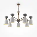 Люстра подвесная MAYTONI Cloches MOD113PL-07W 7 ламп 23 м² цвет разноцветный