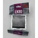 Розетка встраиваемая Lk studio LK80 843408-1 с заземлением цвет черный бархат