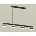 Светильник подвесной светодиодная Ambrella light Xb9152203 8 м² нейтральный белый свет цвет черный