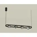 Светильник подвесной светодиодная Ambrella light Xb9164153 8 м² нейтральный белый свет цвет черный