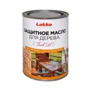 Защитное масло для дерева Lakko тиковое цвет халва 1 л