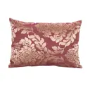 Декоративная подушка Басон золотой вензель 35x50 см, цвет бордовый