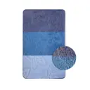 Коврик для ванной комнаты SILVER 00212 60x100 см полиэстер синий