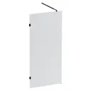 Душевая перегородка AM.PM W94WI-90-F1-BTE X-Joy 90x195см матовый черный