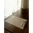 Салфетка под столовые приборы DeНастия E000581 32x45 см ПВХ цвет серый