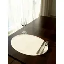 Салфетка под столовые приборы DeНастия E000589 32x45 см ПВХ цвет белый