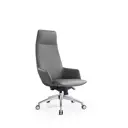 Офисное кресло Стул груп Bow 70x118x64 см искусственная кожа цвет серый