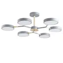 Люстра на штанге светодиодная Lumion 5651-99cl 21 м² регулируемый белый свет цвет серый/серебристый