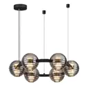 Люстра подвесная светодиодная Odeon light 5041-60l 28 м² нейтральный белый свет цвет черный