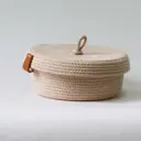 Корзина Olala home 15x6x15 см хлопок цвет бежевый