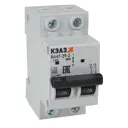 Автоматический выключатель КЭАЗ ВА47-29-2C4-УХЛ3 2P C4 А 4.5 кА 318249