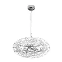Светильник подвесной светодиодный Loft It 1898-750 chrome 12 м² теплый белый (желтый) свет цвет хром