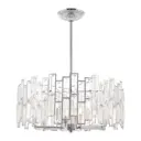 Люстра на штанге Arte perfetto luce 3337.0134.6.350.480.cr 6 ламп 12 м² цвет хром