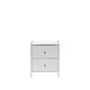 Комод 2 ящика Leset Хайди 2 46x55.70x30 см сталь цвет белый
